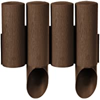 Cell Fast estándar delimitador Césped Palisade 2-3 m- marrón